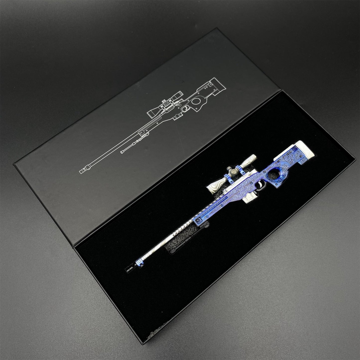 CS Tiny Gun Gungnir AWP Metal Miniature For Collection