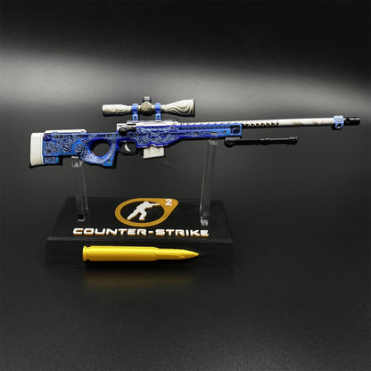 CS Tiny Gun Gungnir AWP Metal Miniature For Collection