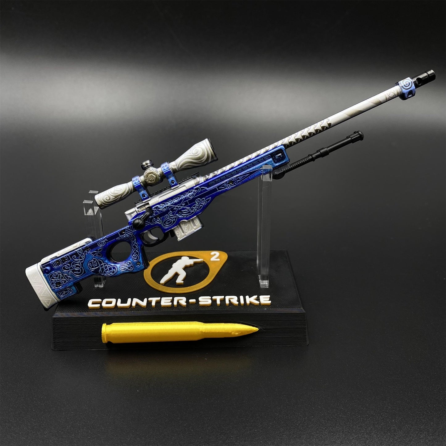 CS Tiny Gun Gungnir AWP Metal Miniature For Collection