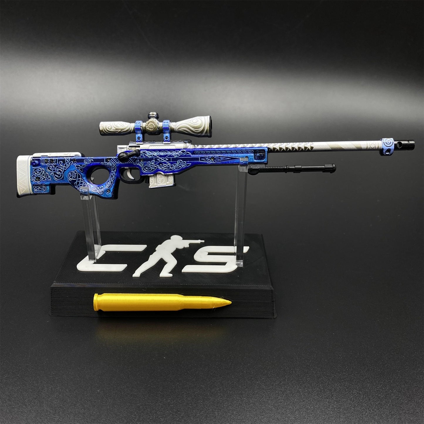 CS Tiny Gun Gungnir AWP Metal Miniature For Collection