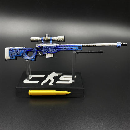 CS Tiny Gun Gungnir AWP Metal Miniature For Collection