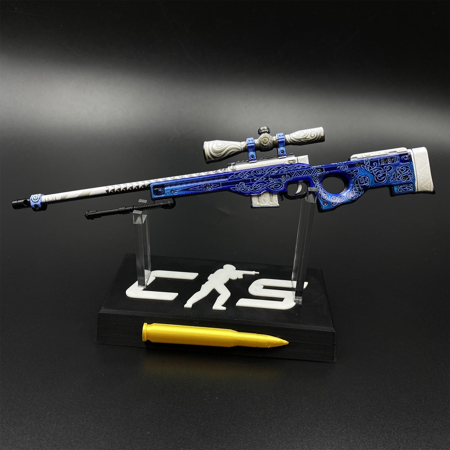 CS Tiny Gun Gungnir AWP Metal Miniature For Collection