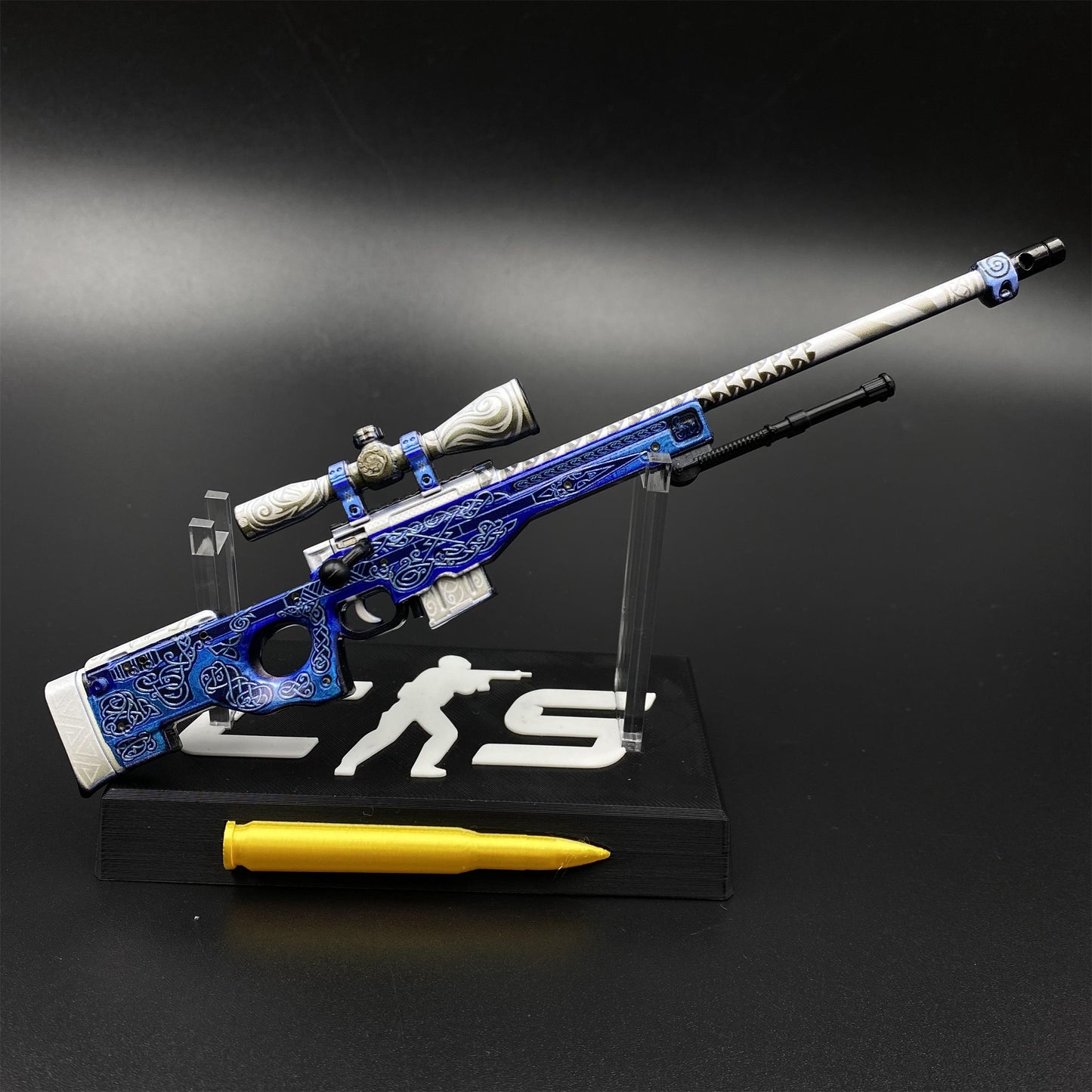 CS Tiny Gun Gungnir AWP Metal Miniature For Collection