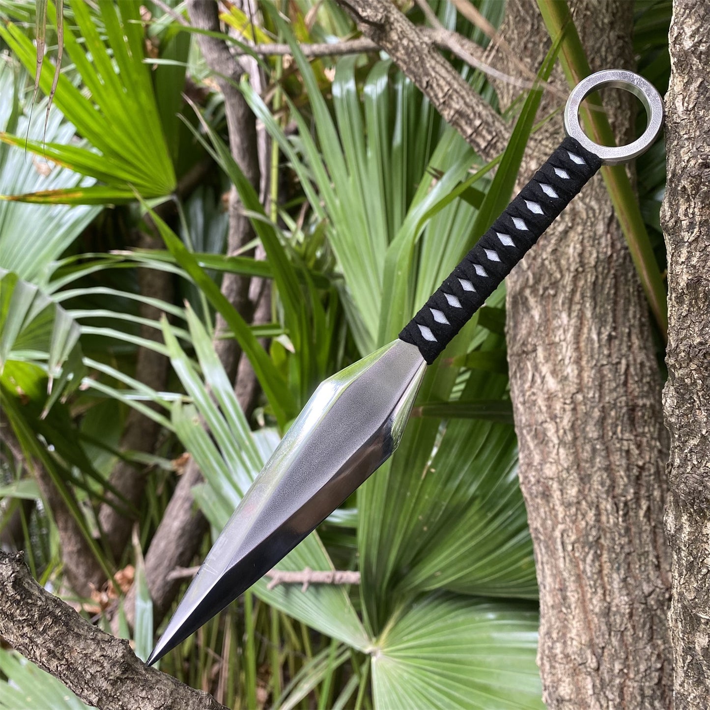 Hand-Forged Prime Steel Atsu Kunai Blunt Blade Replica