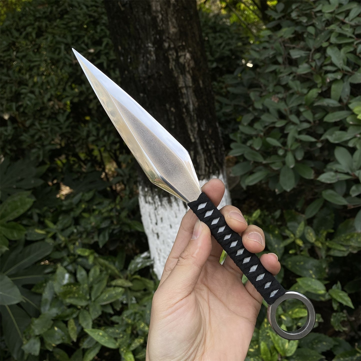 Hand-Forged Prime Steel Atsu Kunai Blunt Blade Replica