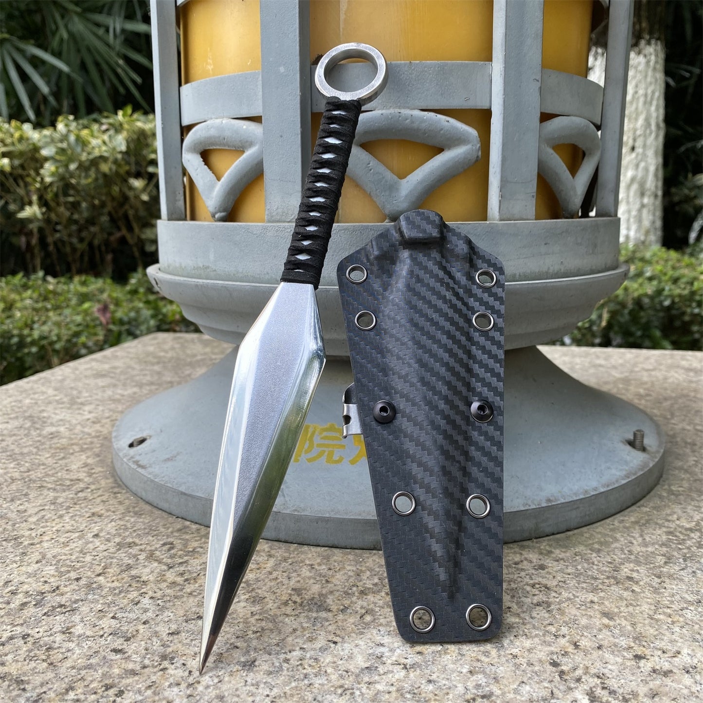 Hand-Forged Prime Steel Atsu Kunai Blunt Blade Replica