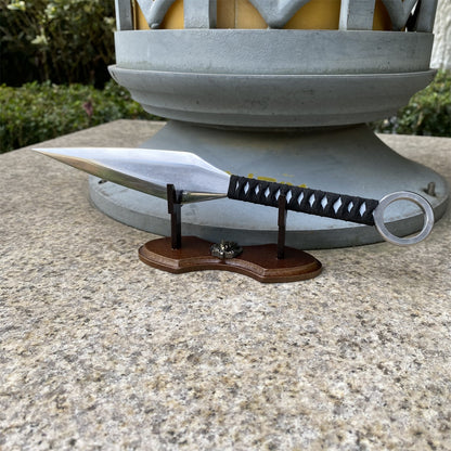 Hand-Forged Prime Steel Atsu Kunai Blunt Blade Replica