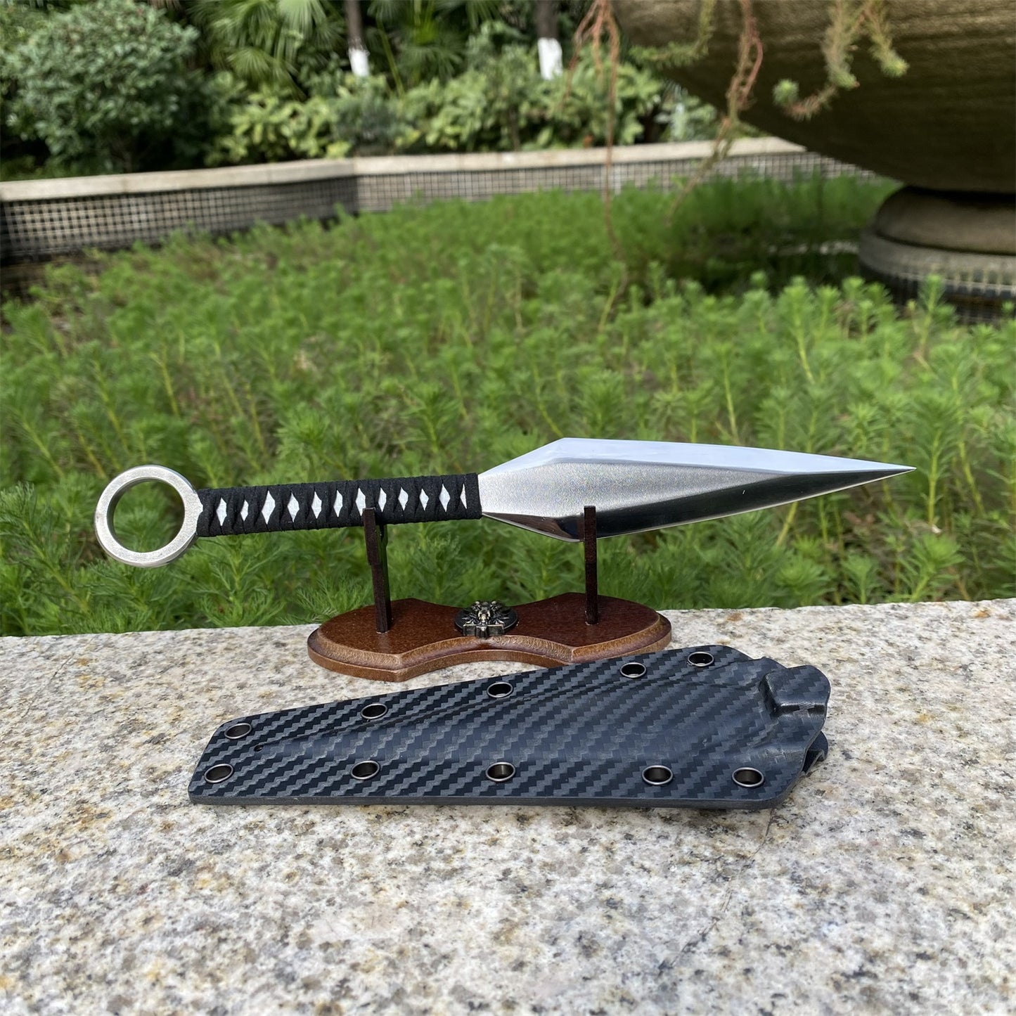 Hand-Forged Prime Steel Atsu Kunai Blunt Blade Replica