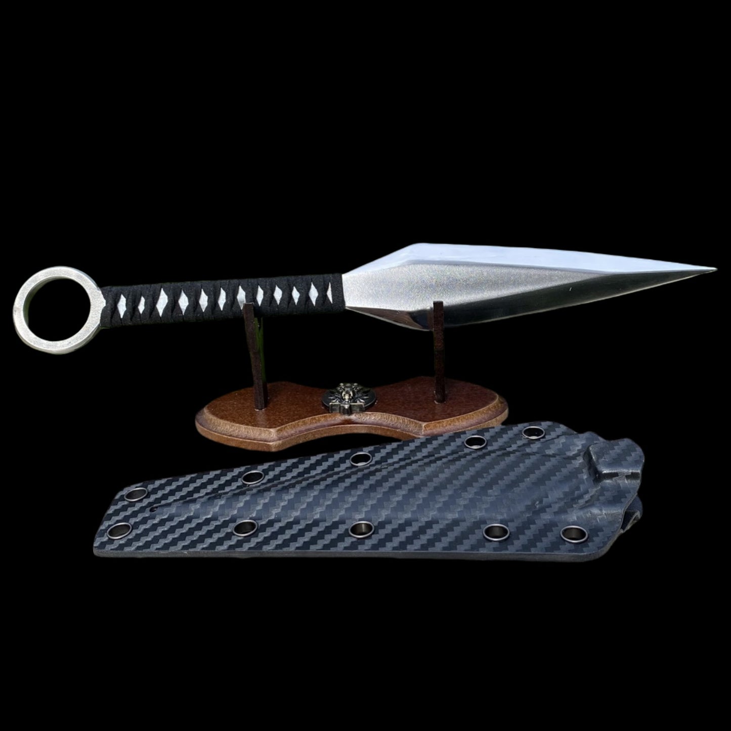 Hand-Forged Prime Steel Atsu Kunai Blunt Blade Replica
