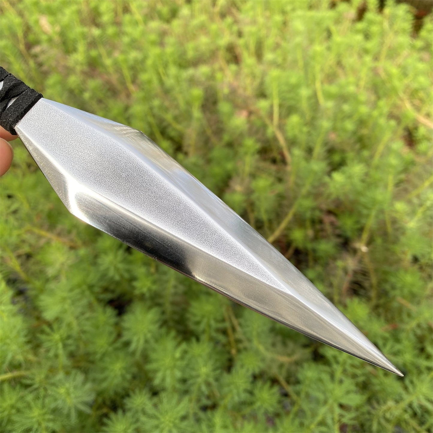 Hand-Forged Prime Steel Atsu Kunai Blunt Blade Replica