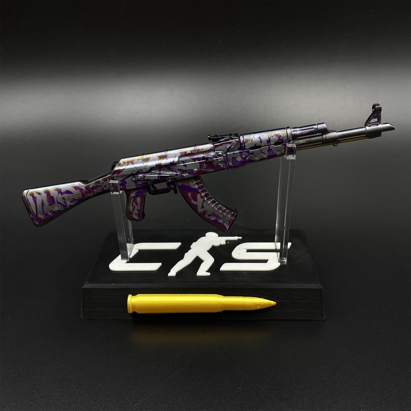 AK47 Head Shot Skin Metal Miniature For Collection