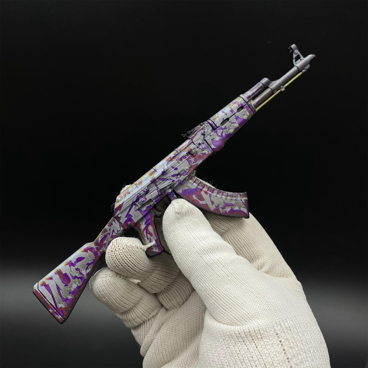 AK47 Head Shot Skin Metal Miniature For Collection