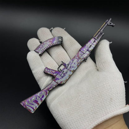 AK47 Head Shot Skin Metal Miniature For Collection