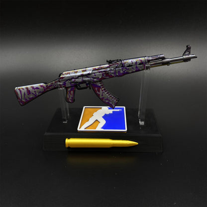 AK47 Head Shot Skin Metal Miniature For Collection