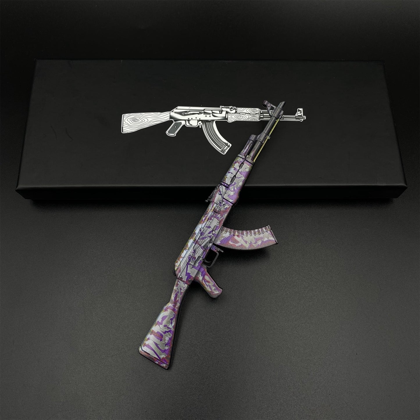 AK47 Head Shot Skin Metal Miniature For Collection