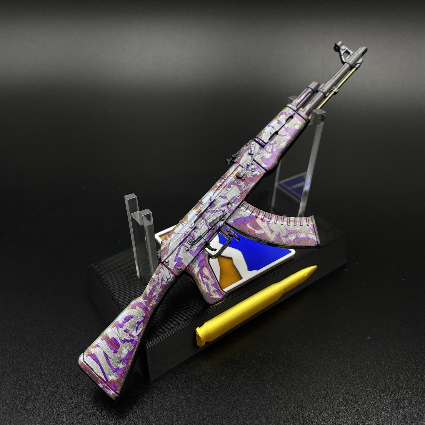 AK47 Head Shot Skin Metal Miniature For Collection