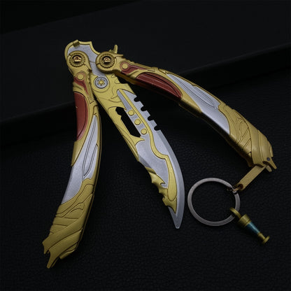 Metal Heavenly God Balisong Display Art