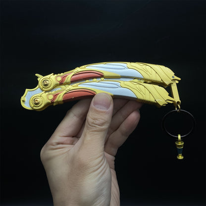 Metal Heavenly God Balisong Display Art