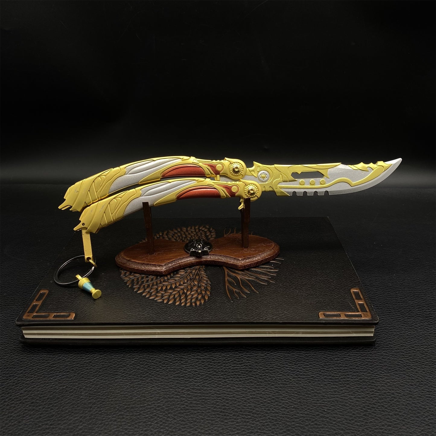 Metal Heavenly God Balisong Display Art