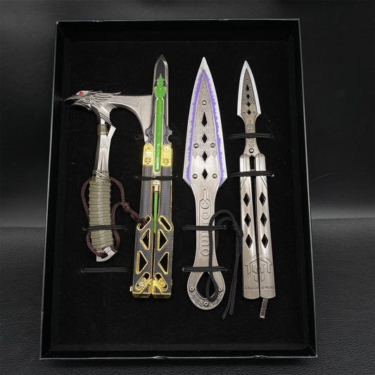 Game Heirloom Metal Props 4 In 1 Gift Box