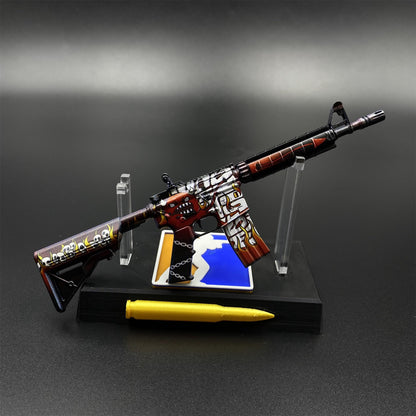 CS M4A4 Hellfire Mini Metal Replica For Collection