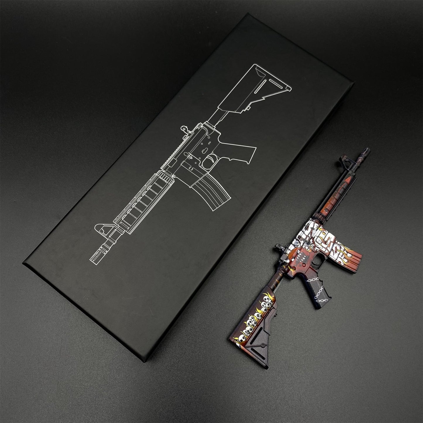 Hot Skin CS M4A4 Gun Miniature Collection