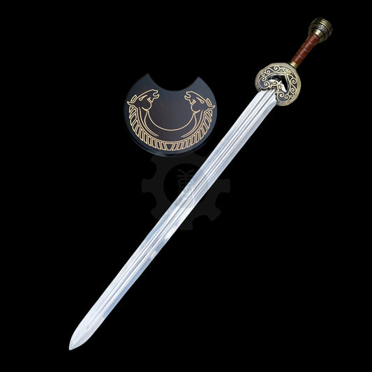 IRL Herrugrim Sword Of King Rohan Metal Replica