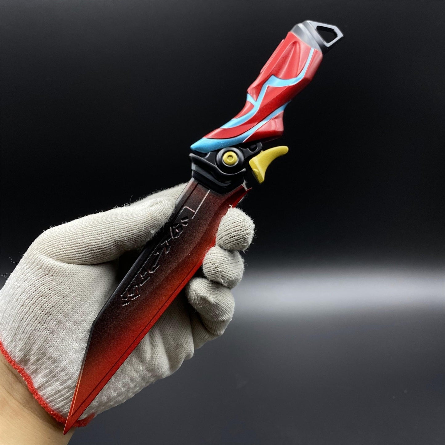 Holo Meridian Knife Alloy Blunt Blade Replica For Display