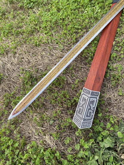 Chinese Ancient Life-size Holy Flame Han Sword Replica