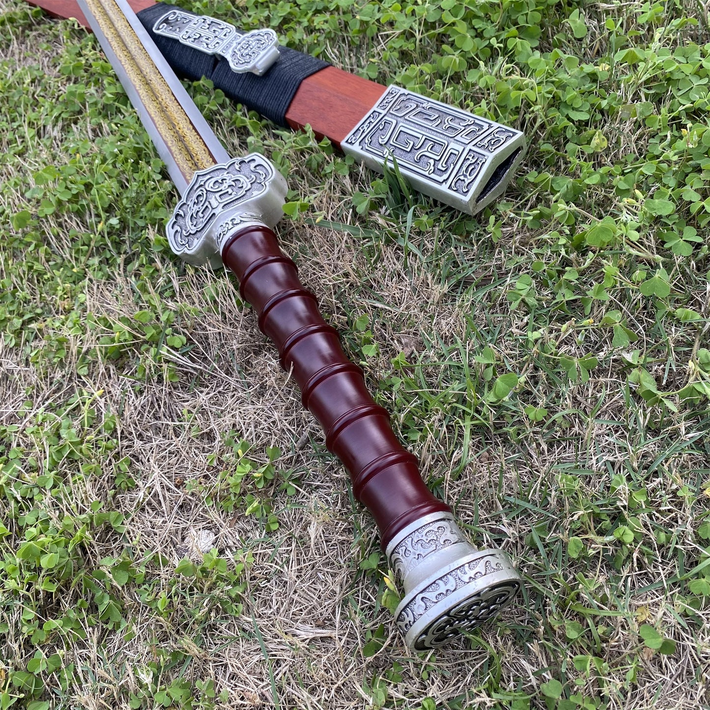 Chinese Ancient Life-size Holy Flame Han Sword Replica