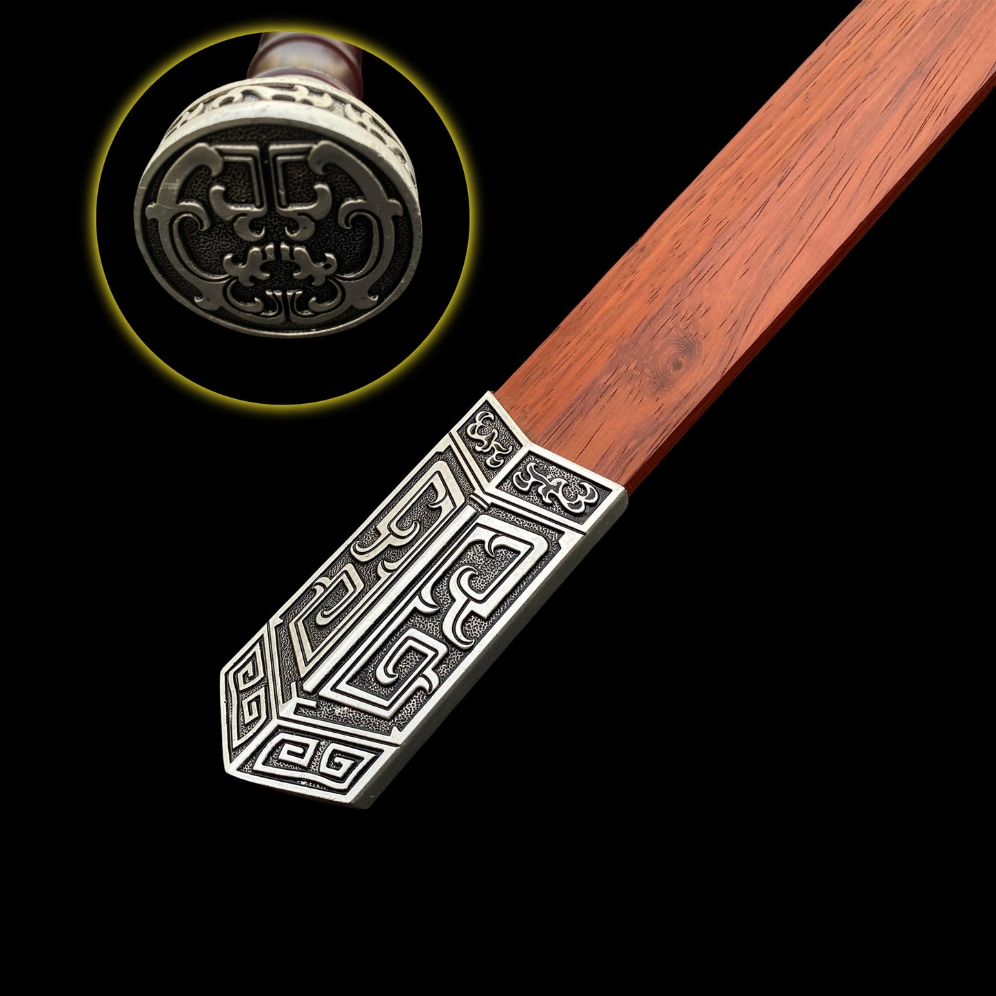 Chinese Ancient Life-size Holy Flame Han Sword Replica