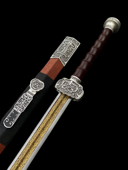 Chinese Ancient Life-size Holy Flame Han Sword Replica