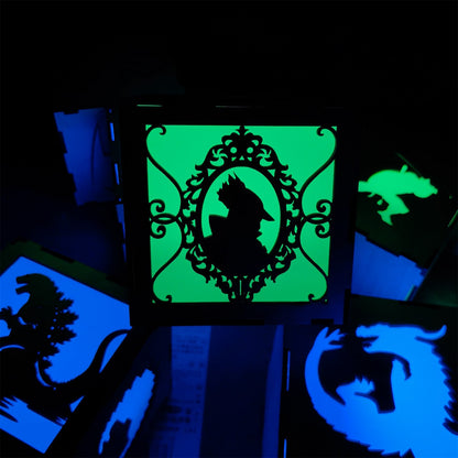 Hunter And Doll Cameos Night Light Room Decor