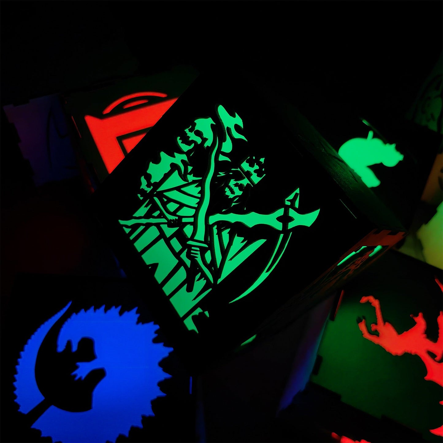 Hunter And Doll Cameos Night Light Room Decor