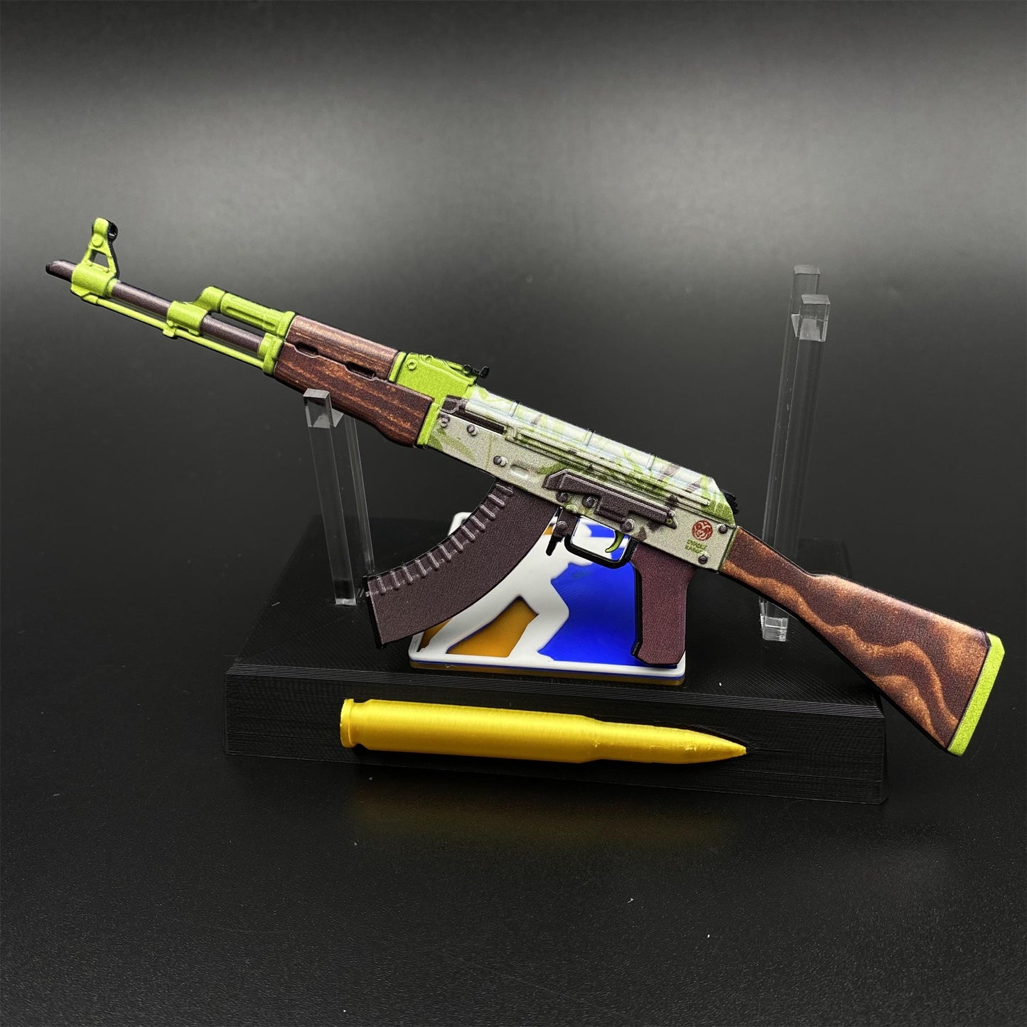 AK47 Hydroponic Skin Metal Miniature For Collection