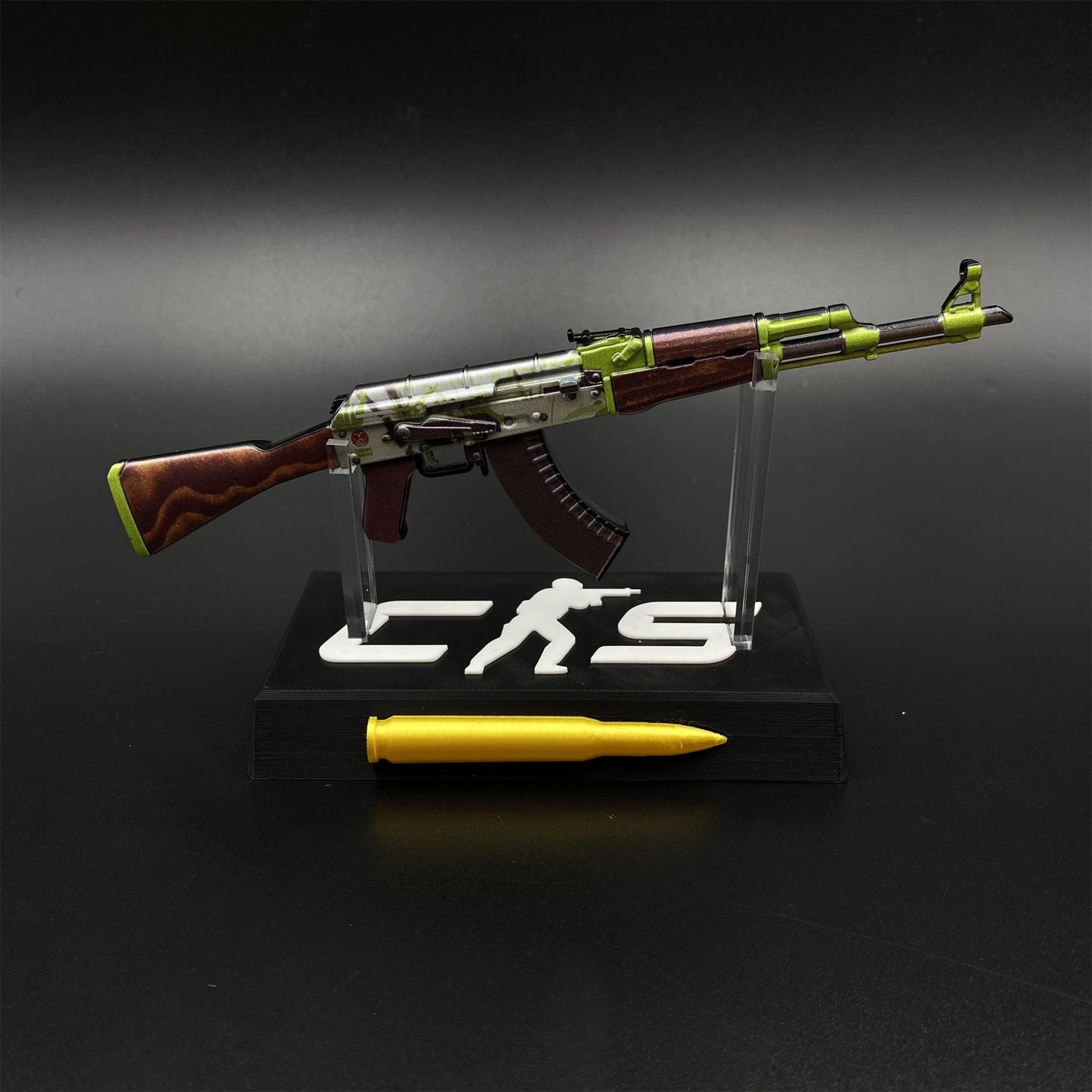 AK47 Hydroponic Skin Metal Miniature For Collection