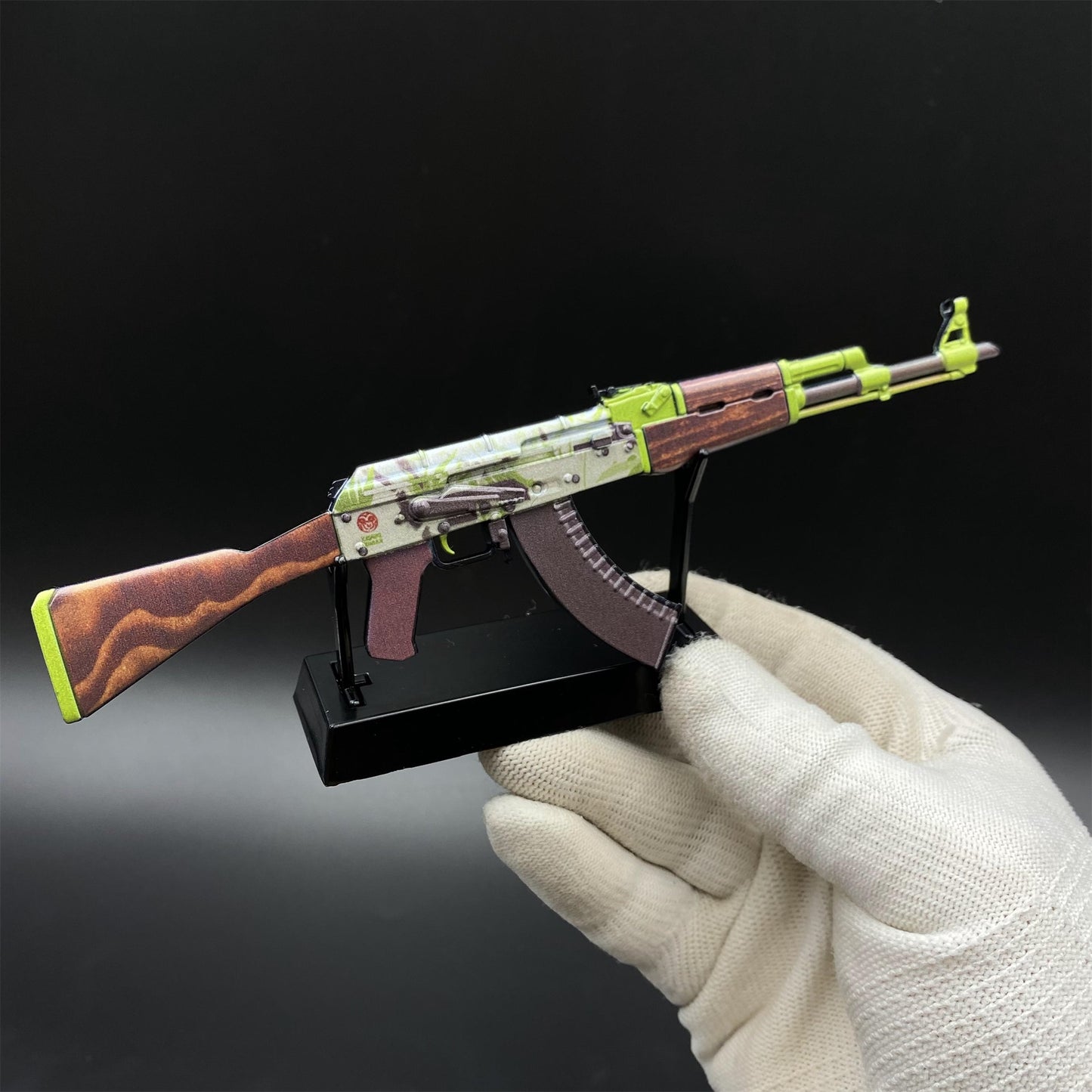 AK47 Hydroponic Skin Metal Miniature For Collection