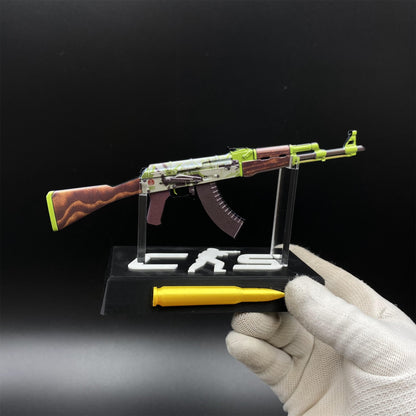 AK47 Hydroponic Skin Metal Miniature For Collection
