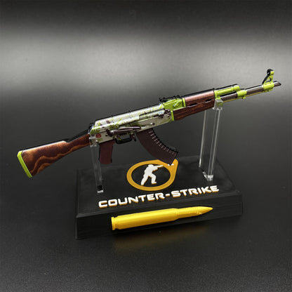 AK47 Hydroponic Skin Metal Miniature For Collection