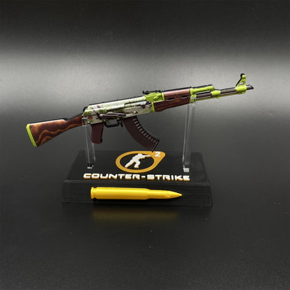 AK47 Hydroponic Skin Metal Miniature For Collection