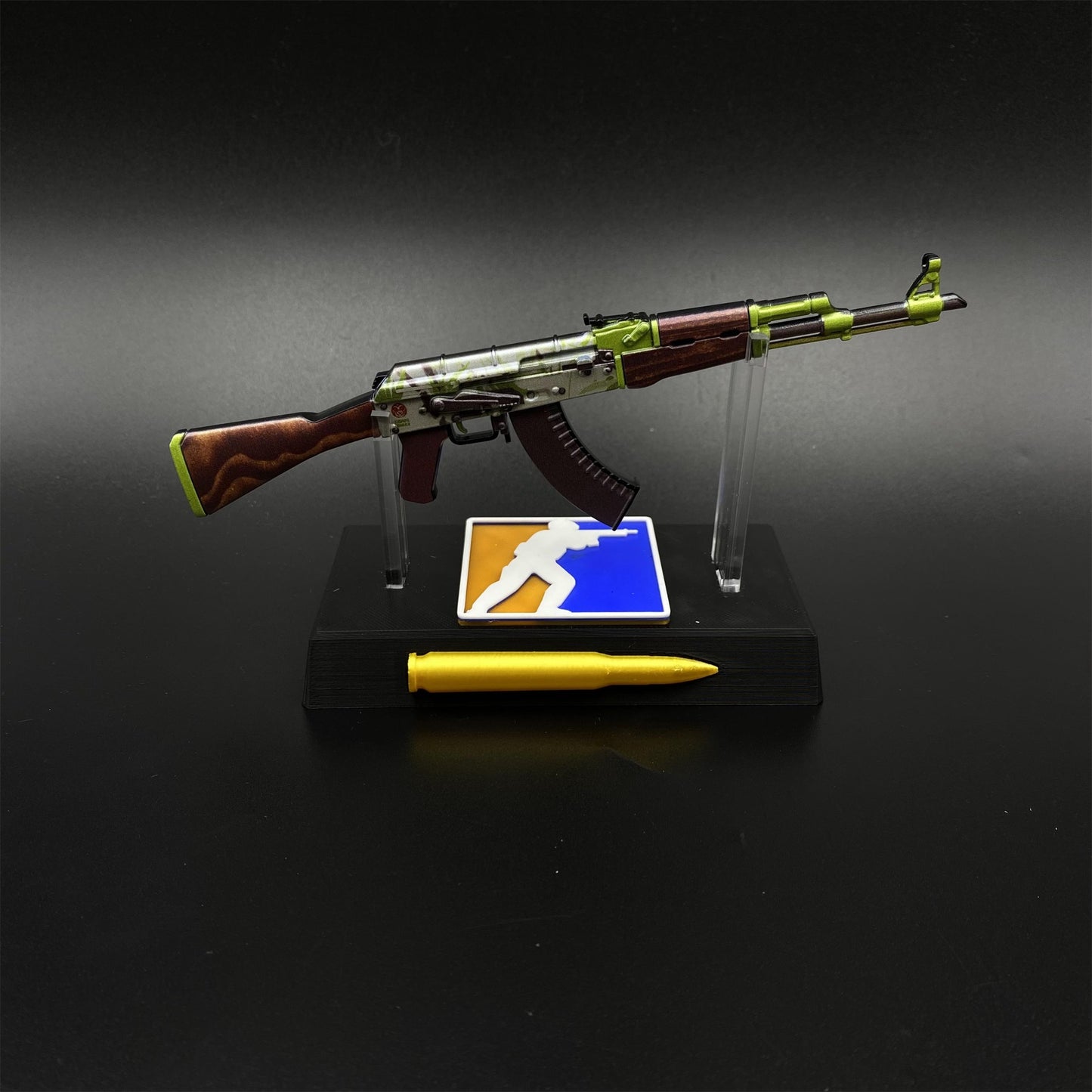 AK47 Hydroponic Skin Metal Miniature For Collection