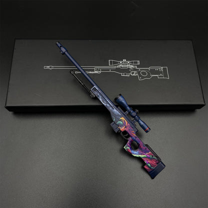 CS Tiny Gun Hyper Beast AWP Metal Miniature For Collection