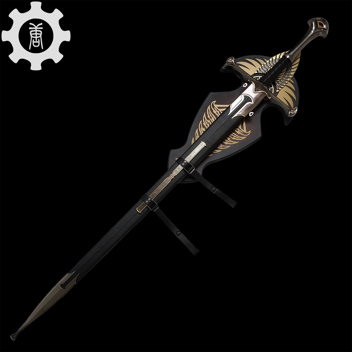 Classical King Sword Life-Size Metal Replica-High End Version