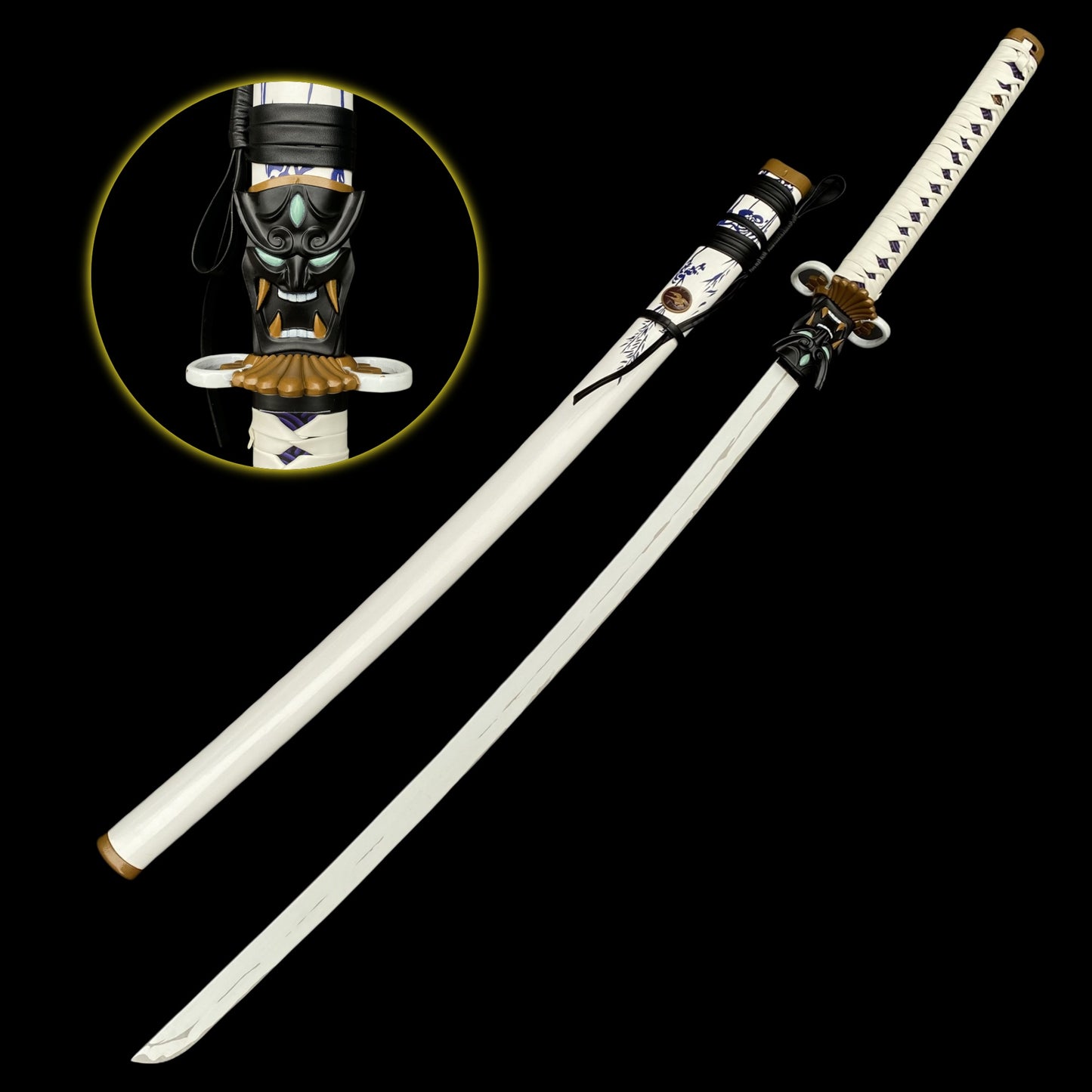 Life-size Onimaru Kunitsuna Katana Metal Replica For Cosplay Only