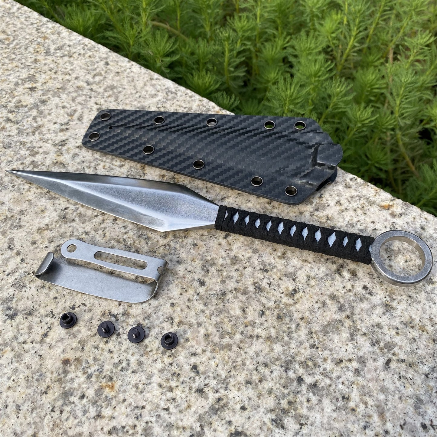 Hand-Forged Prime Steel Atsu Kunai Blunt Blade Replica