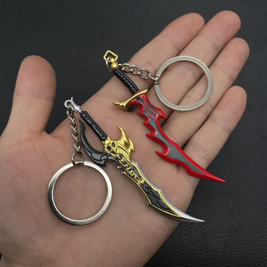 Mini Mini Kasaka's Venom Fang And Knight Killer Dagger Tiny Keychian