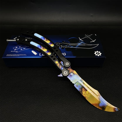 GO Game Butterfly Knife Game Balisong Trainer IRL