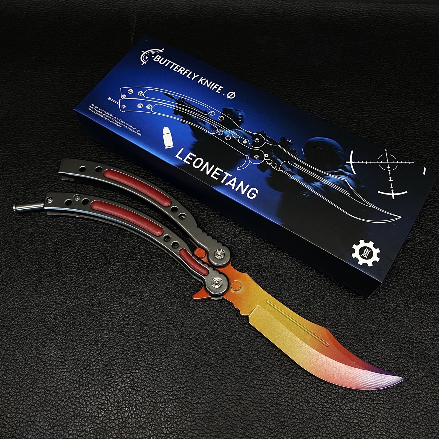 Global Offensive Game Butterfly Knife Trainer Replica New Package