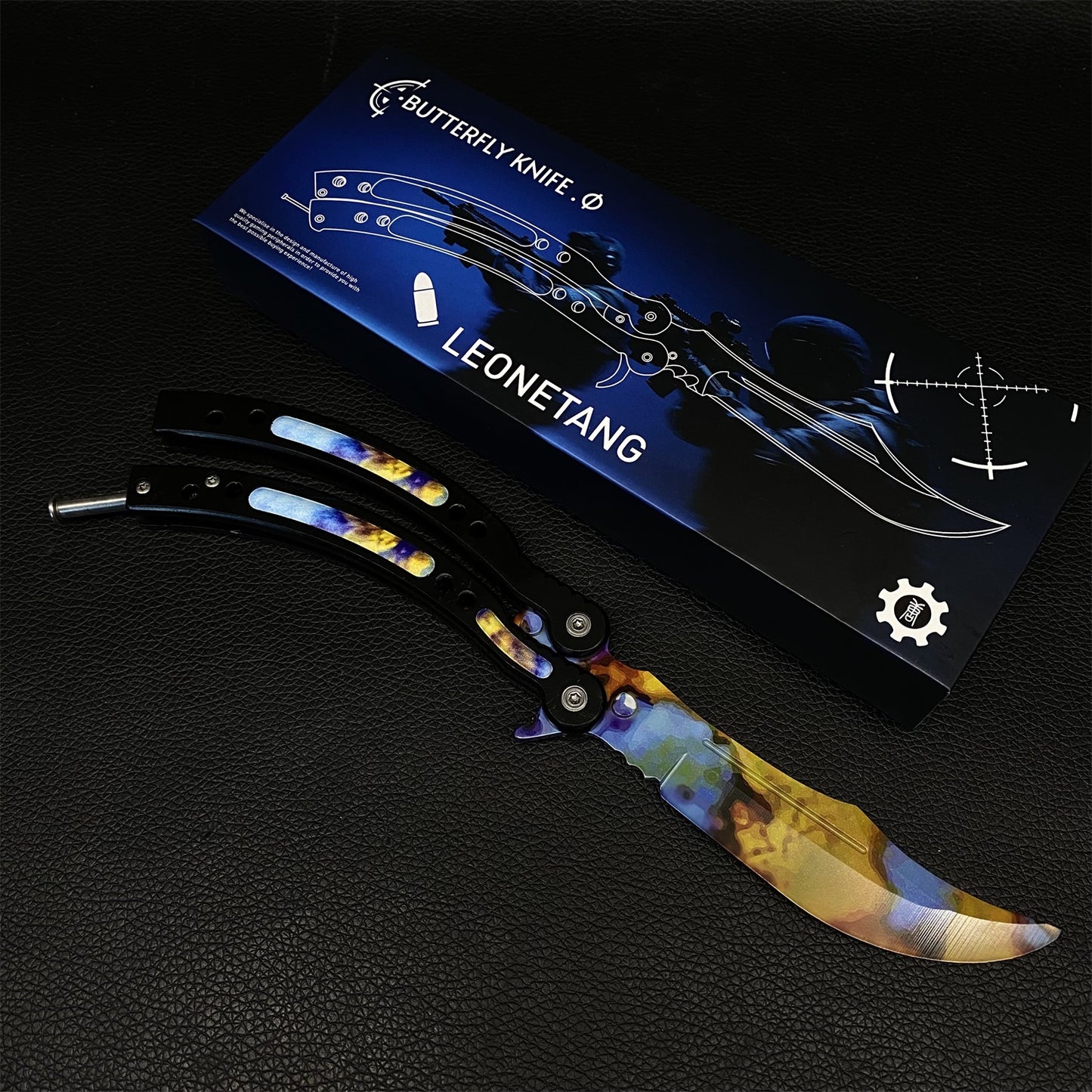 GO Game Butterfly Knife Game Balisong Trainer IRL
