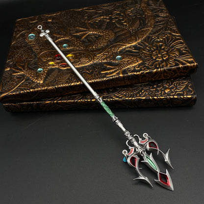 The Link Lightscale Trident Miniature Metal Replica 22CM/8.7"